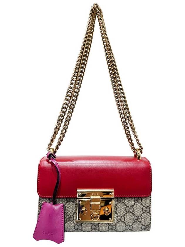 409487 Pink Padlock Small Chain Shoulder Bag - GUCCI - BALAAN 6