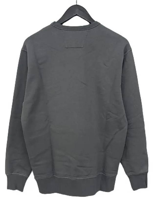 Men's Graphic Print Long Sleeve Sweatshirt Grey - CP COMPANY - BALAAN 5