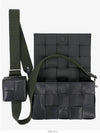 Cassette Versatile Strap Cross Bag Dark Green - BOTTEGA VENETA - BALAAN 7