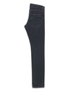 Classic Slim Cut Cotton Straight Jeans Black - SAINT LAURENT - BALAAN 3