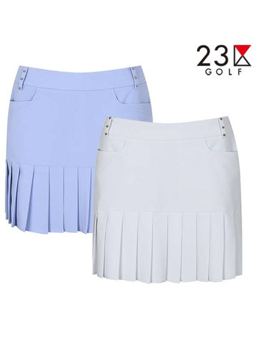 Golf Pleated Culottes Skirt EL2LPC033 - 23KU - BALAAN 1