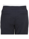 Precision Ponte Curtis Drawstring Straight Pants Navy - THEORY - BALAAN 8