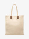 Crystallia Fabric Tote Bag Natural - BALLY - BALAAN 4