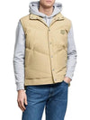 Bold Fox Head Quilted Gilet Vest Beige - MAISON KITSUNE - BALAAN 3