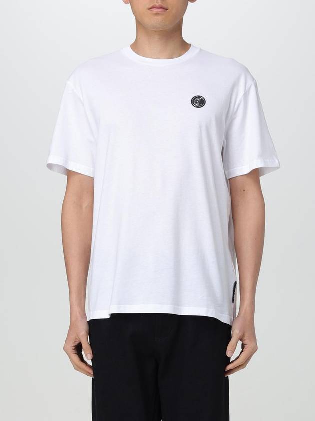 T-shirt con mini logo monogram Just Cavalli - JUST CAVALLI - BALAAN 1