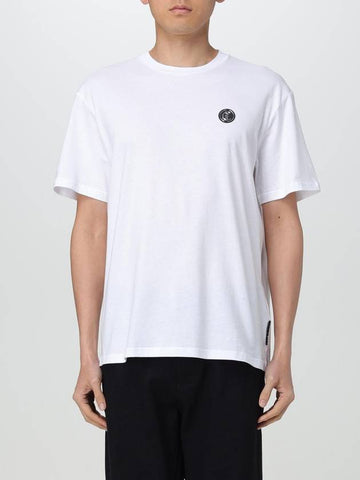 T-shirt con mini logo monogram Just Cavalli - JUST CAVALLI - BALAAN 1