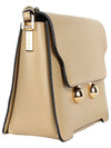 Trunkaroo Medium Leather Shoulder Bag Beige - MARNI - BALAAN 5