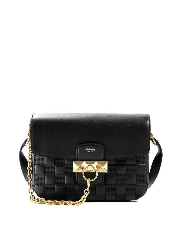 Women’s Keeley Satchel Shoulder Bag Black - MULBERRY - BALAAN 1