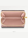 Lou Monogram Coated Canvas Half Wallet Pink - LOUIS VUITTON - BALAAN 4