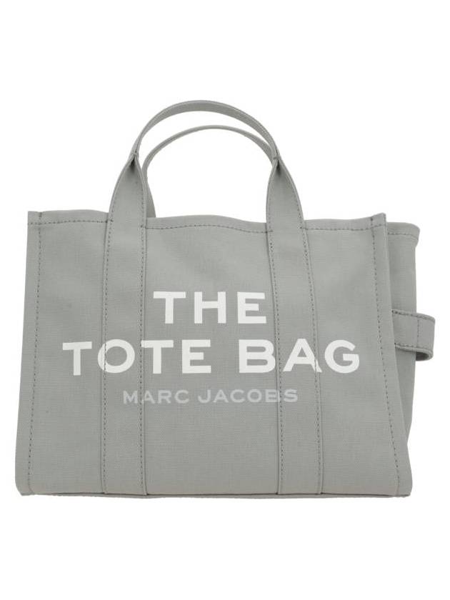 Logo Medium Canvas Tote Bag Grey - MARC JACOBS - BALAAN 3