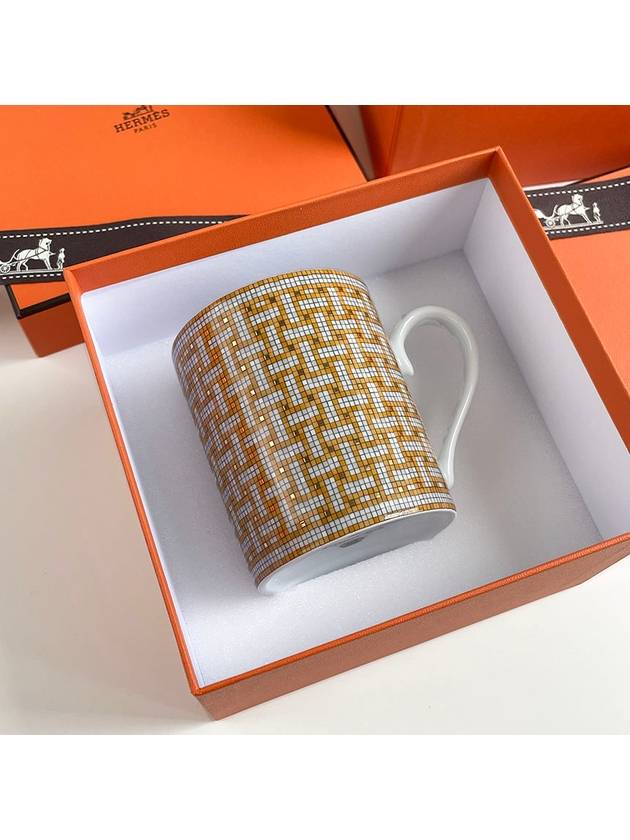 Mosaic 24 Gold Mug 1pc P026031P - HERMES - BALAAN 4