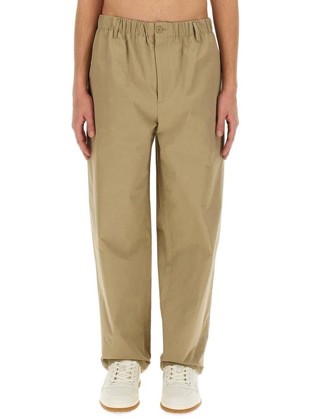 Poplin Heavy Cotton Slacks Beige - GUCCI - BALAAN 2