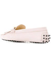 Double T Fringe Driving Shoes Pink - TOD'S - BALAAN 4