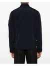 Chrome-R Pocket Over Long Sleeve Shirt Navy - CP COMPANY - BALAAN 4