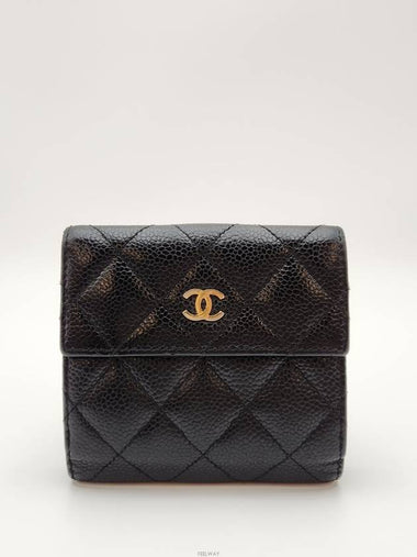 Daol Beomeo Branch Classic Half Wallet Caviar 19th Condition A - CHANEL - BALAAN 1