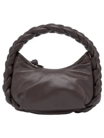 Mini Espiga Tote Bag Dark Brown Handbag - HEREU - BALAAN 1