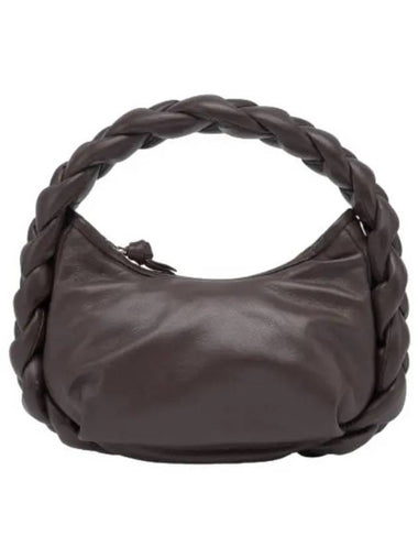 Mini Espiga tote bag dark brown - HEREU - BALAAN 1