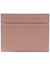 V Logo Signature Card Wallet Beige - VALENTINO - BALAAN 5