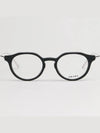 Titanium glasses frame VPR06Y 1AB 1O1 round horn frame - PRADA - BALAAN 3