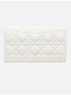 Caro Supple Cannage Calfskin Pouch Bag Latte - DIOR - BALAAN 6