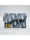 Oblique accordion saddle card wallet - DIOR - BALAAN 1