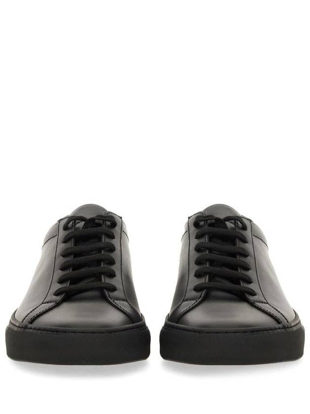 Achilles Low Top Sneakers Black - COMMON PROJECTS - BALAAN 5