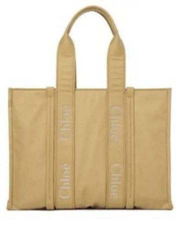 Woody Large Tote Bag Hot Sand - CHLOE - BALAAN 1