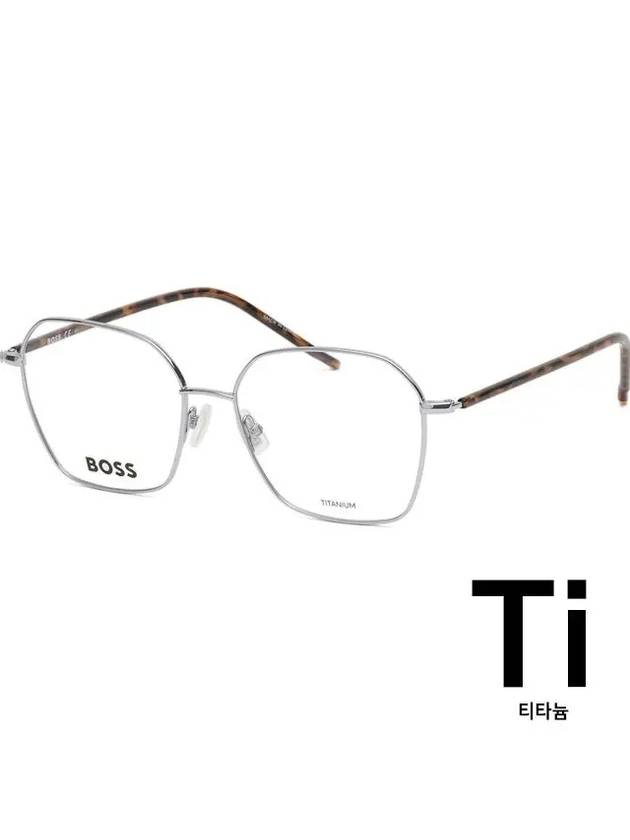 Hugo Boss Titanium Glasses Frame BOSS1398 010 Fashion Light Silver Men Women - HUGO BOSS - BALAAN 7