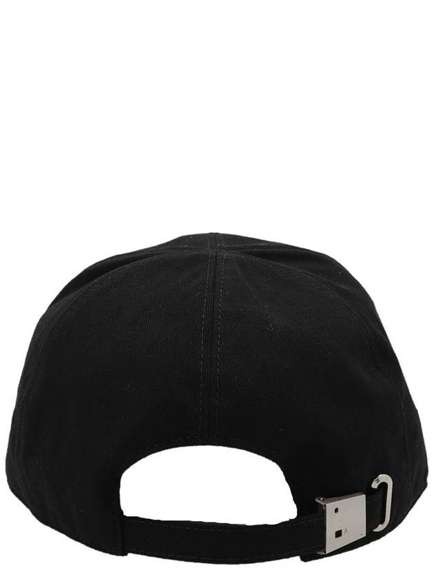 Embroidered Logo Cotton Ball Cap Black - 1017 ALYX 9SM - BALAAN 4