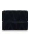 Toile Iconographe Card Wallet Black - VALENTINO - BALAAN 2