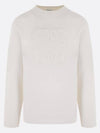 Debossed Anagram Wool Knit Top White - LOEWE - BALAAN 2