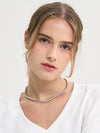 Shine Round Jewel Necklace Silver - SORRY TOO MUCH LOVE - BALAAN 5