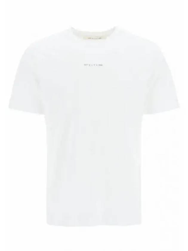 Alix Melt Circle Logo Short Sleeve T Shirt White AAUTS0288FA01 - 1017 ALYX 9SM - BALAAN 1