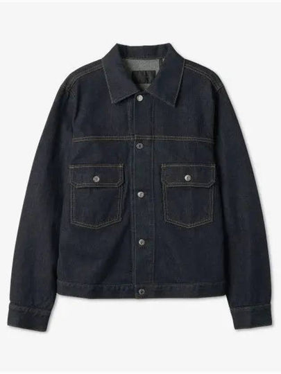 Cotton Trucker Denim Jacket Blue - HELMUT LANG - BALAAN 2