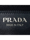 Large Leather Shoulder Bag Black - PRADA - BALAAN 9