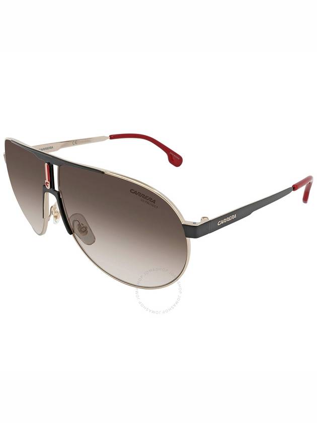 Carrera Grey Pilot Unisex Sunglasses CARRERA 1005/S 02M2/HA 66 - CARRERA - BALAAN 3