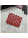 Intrecciato Wide Half Wallet Deep Brown - BOTTEGA VENETA - BALAAN 6