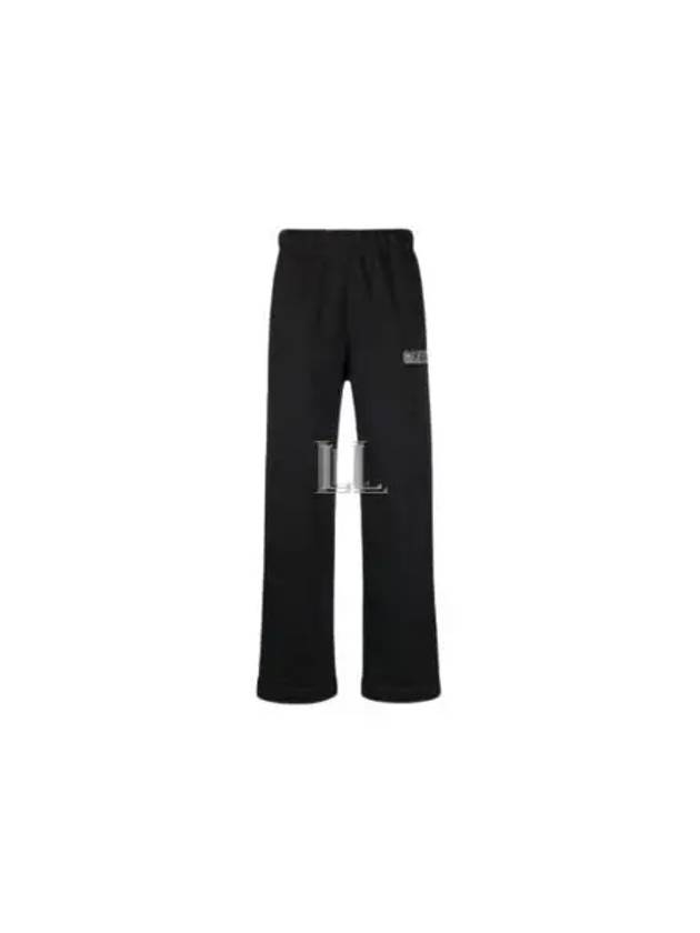 Isoli Cotton Blend Track Pants Black - GANNI - BALAAN 2