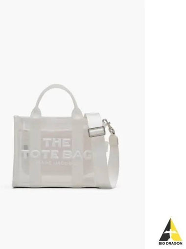 Mesh The Small Tote White MBBAM24004WHX - MARC JACOBS - BALAAN 1