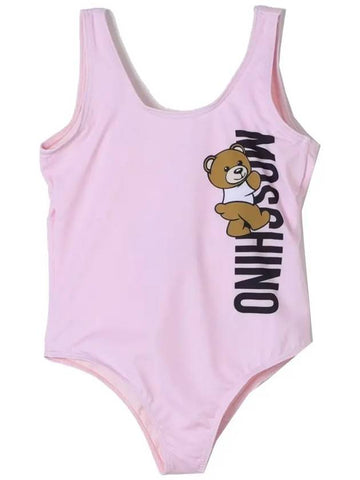 Kids Bear Printing Swimsuit HKL00B LKA00 50209 - MOSCHINO - BALAAN 1