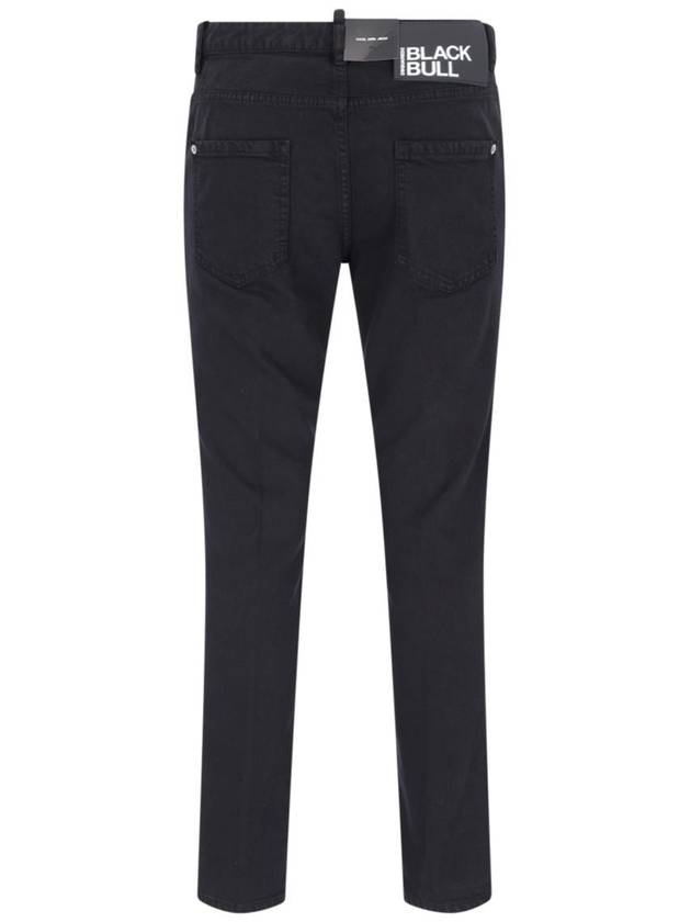 Bull Crop Jeans Black - DSQUARED2 - BALAAN 3