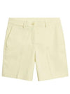 Women's Gwen Long Shorts Yellow - J.LINDEBERG - BALAAN 2