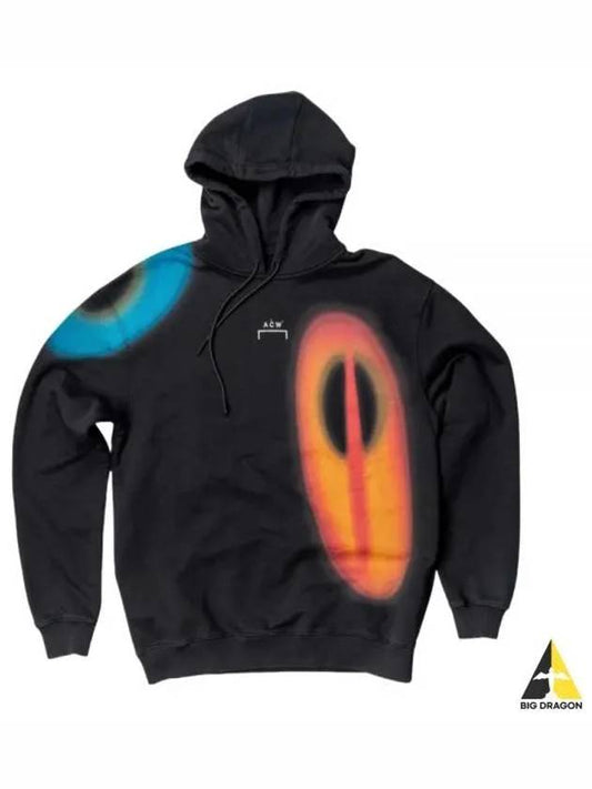 A COLD WALL HYPERGRAPHIC HOODIE ACWMW089 BLACK - A-COLD-WALL - BALAAN 1