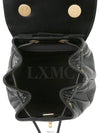 Backpack Quilted Chain Lettering Lambskin Black AS4866 - CHANEL - BALAAN 10