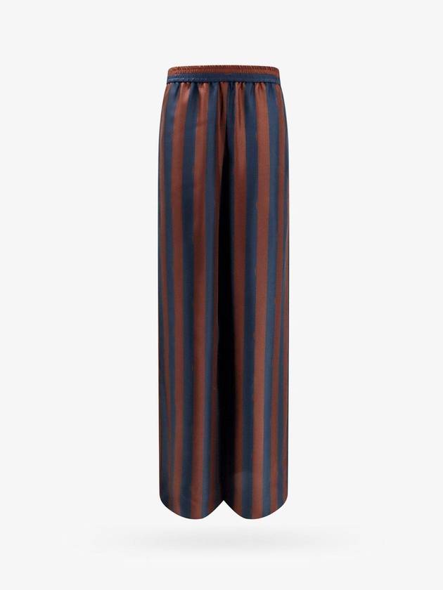 24 F W Silk Pants WITH PEQUIN Stripe FR6494AWZVF1P2U B0651179871 - FENDI - BALAAN 1