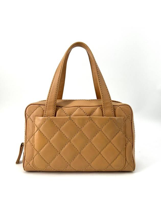 Wild Stitch Tote Bag Boston - CHANEL - BALAAN 5