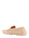 Gommino Bubble Suede Driving Shoes Beige - TOD'S - BALAAN 4