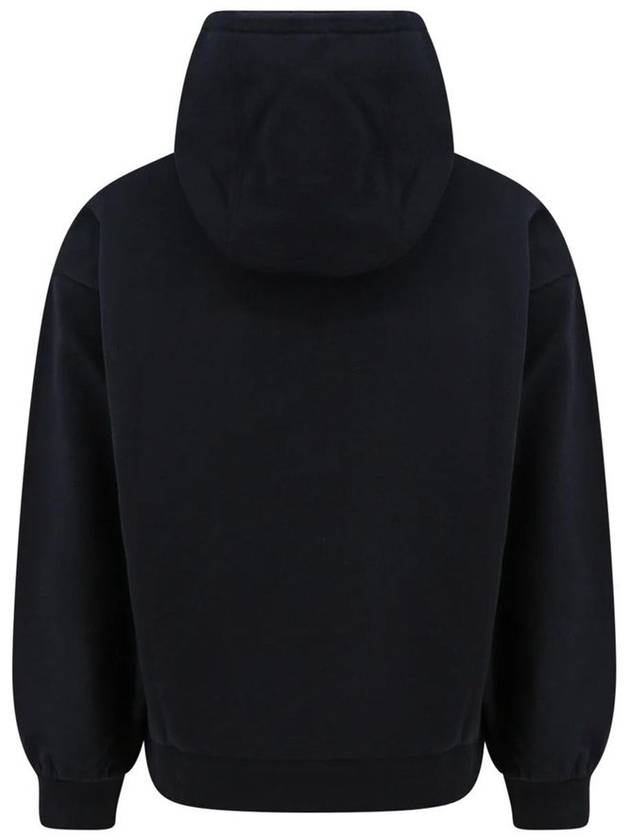 Cotton Jersey Printed Hoodie Sweatshirt Black - GUCCI - BALAAN 3