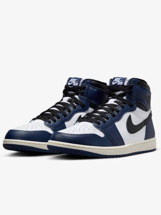 Air 1 Retro High Top Sneakers Midnight Navy - JORDAN - BALAAN 6