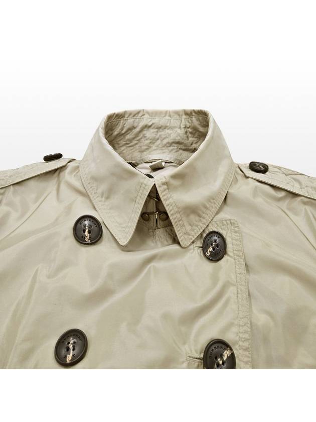 Burberry Brit Trench Coat Beige Korea 77 - BURBERRY - BALAAN 4